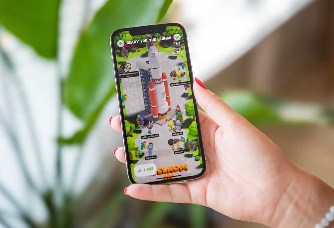 De Lawa-app op een telefoon